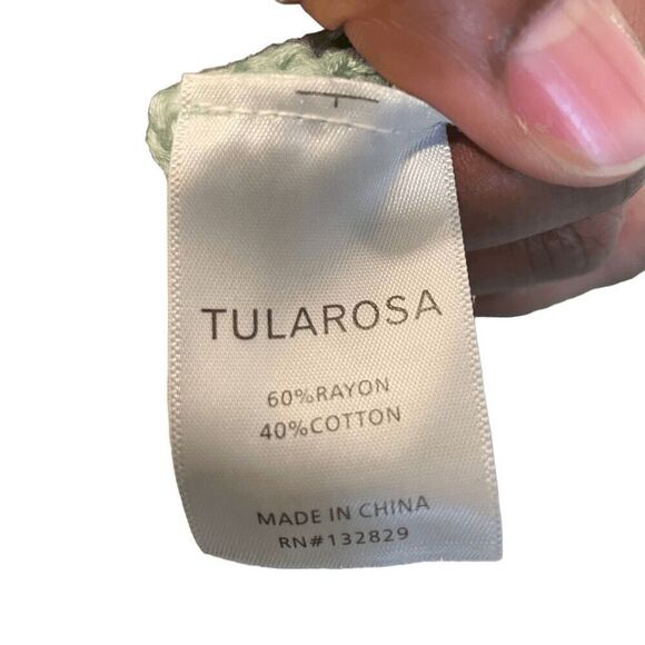 Revolve Tularosa Womens Mini Dress L The Izzy Crochet Mint Green Mermaid Swim - Picture 4 of 10